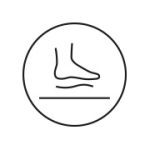 Silencioso y cálido para los pies