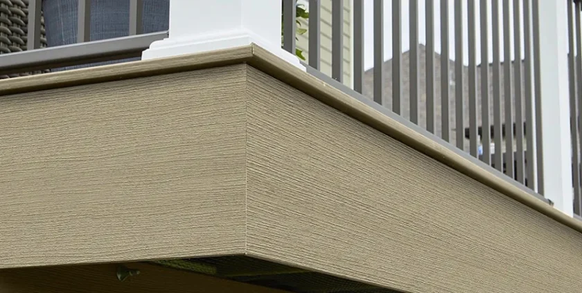 fascia en un deck