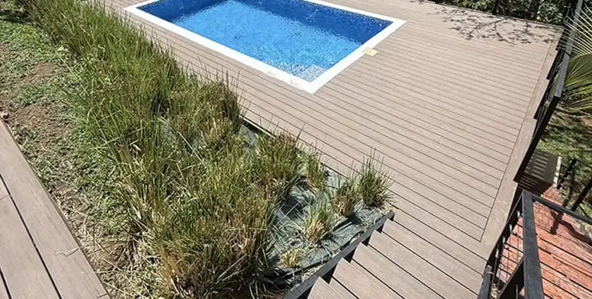 Instalación de deck TimberTech Composite