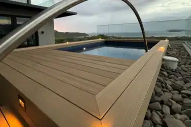 Instalación de Deck TimberTech Advanced PVC Reserva Conchal