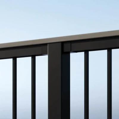 TimberTech-Metal-Impression-Rail-Express-Black-Drink-Rail-Coastline TimberTech-Metal-Impression-Rail-Express-Black-Drink-Rail-Coastline