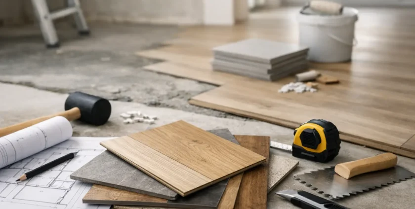 Guía de pisos para remodelación sin errores