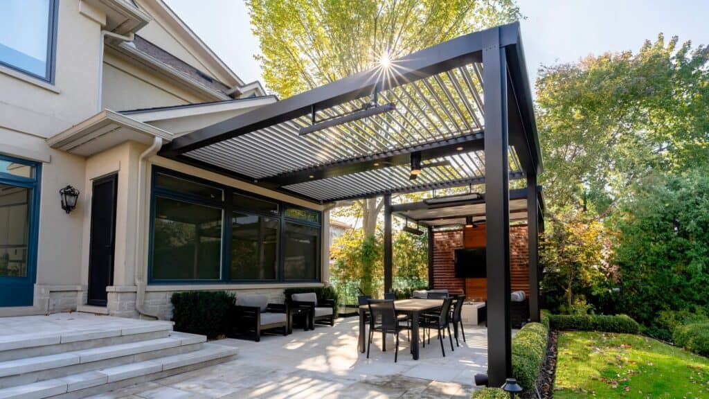 Pérgola aluminio vs madera en Costa Rica