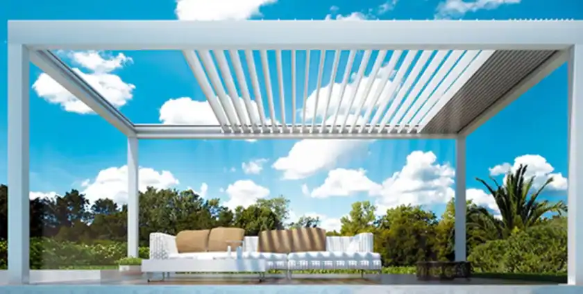 pérgola bioclimática Costa Rica — Pérgolas Tech Deck and Flooring Costa Rica